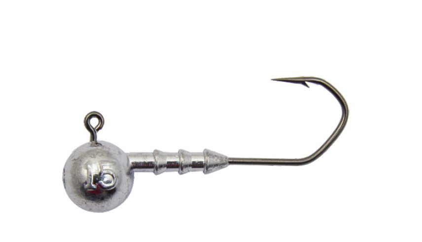 Główki jigowe Mistrall Shiro Strong barb jig 5/0 25g 3szt