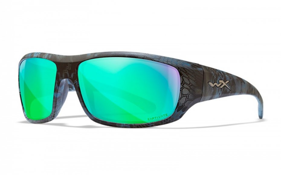 Okulary Wiley X OMEGA Capt Green Mirror Kryptek Neptune Frame