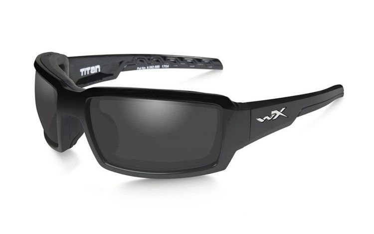 Okulary Wiley X TREK Capt Smoke Grey Gloss Black Frame