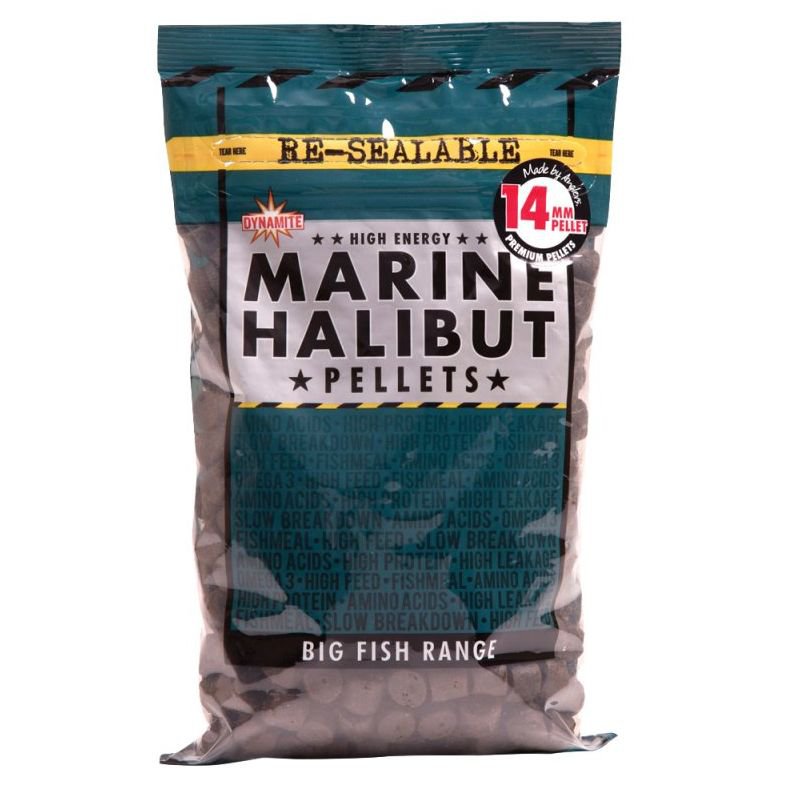 MARINE HALIBUT PELLETS 14MM 900G