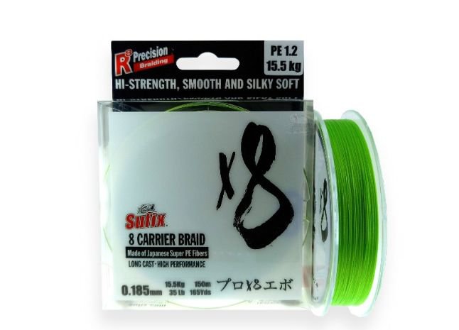 X8 NEON CHARTREUSE 150M 18.5mm