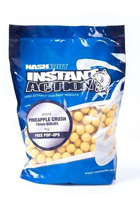 Kulki Zanętowe Nash Pineapple Crush Boilies 18mm 1kg