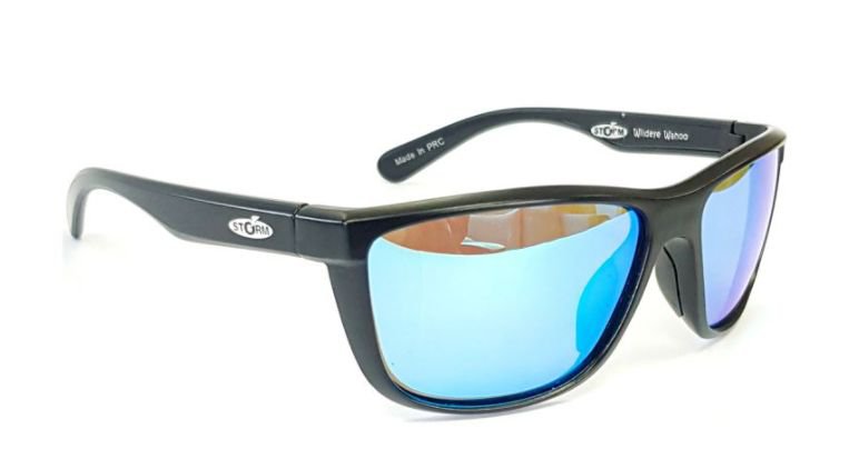 SUNGL WE WAHOO MAT BLK BL GL