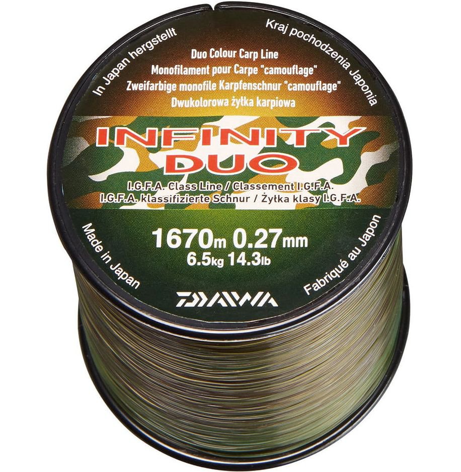 Infinity Line Duo Camo 0.27mm 1670m