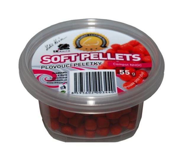 LK Baits SOFT DUMBELS 8-14mm 55g Black Protein