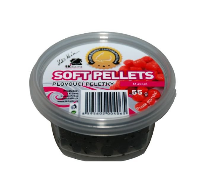 LK Baits SOFT DUMBELS 8-14mm 55g Mussel