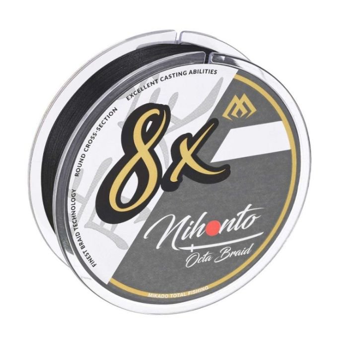 Mikado Nihonto Octa Braid 150m - Czarna 0.06mm — zdjęcie 2