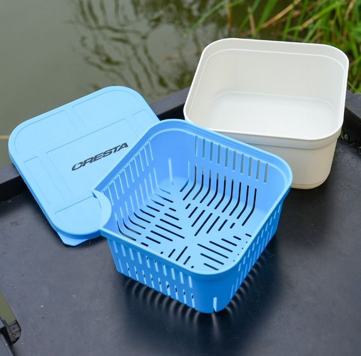 Bait Tub 1600ml Closed Lid + Drain — zdjęcie 2