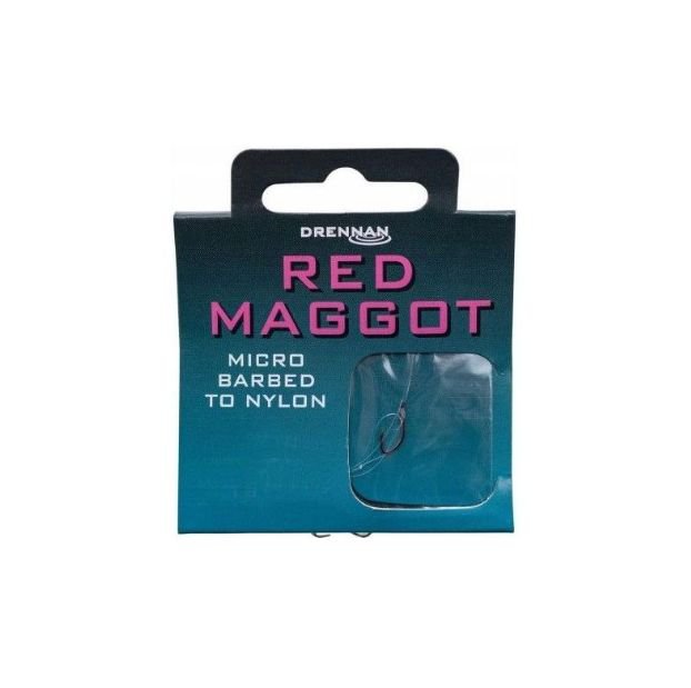 Gotowe Przypony RED MAGGOT 16 / 0,14mm