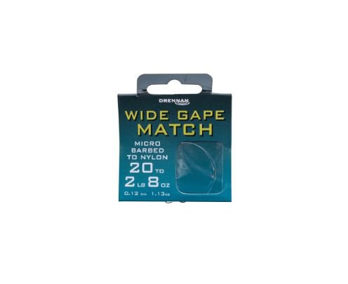 Gotowe Przypony WIDE GAPE MATCH 18 /0,12 mm