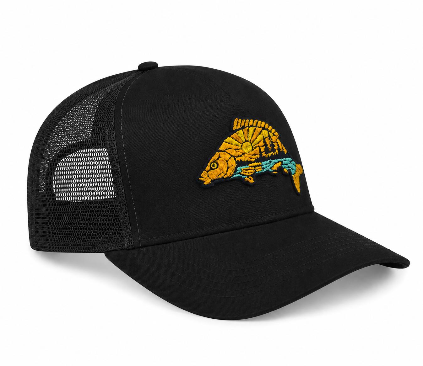 Czapka Snapback Trucker z haftem - Karp