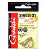 Single 31 Hooks Black #10