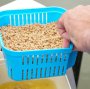 Bait Tub 1600ml Closed Lid + Drain