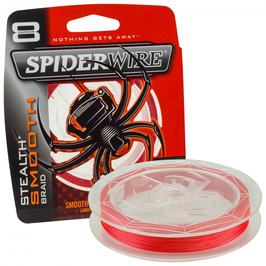Spiderwire Stealth Smooth 8 Red 300m 0.20mm