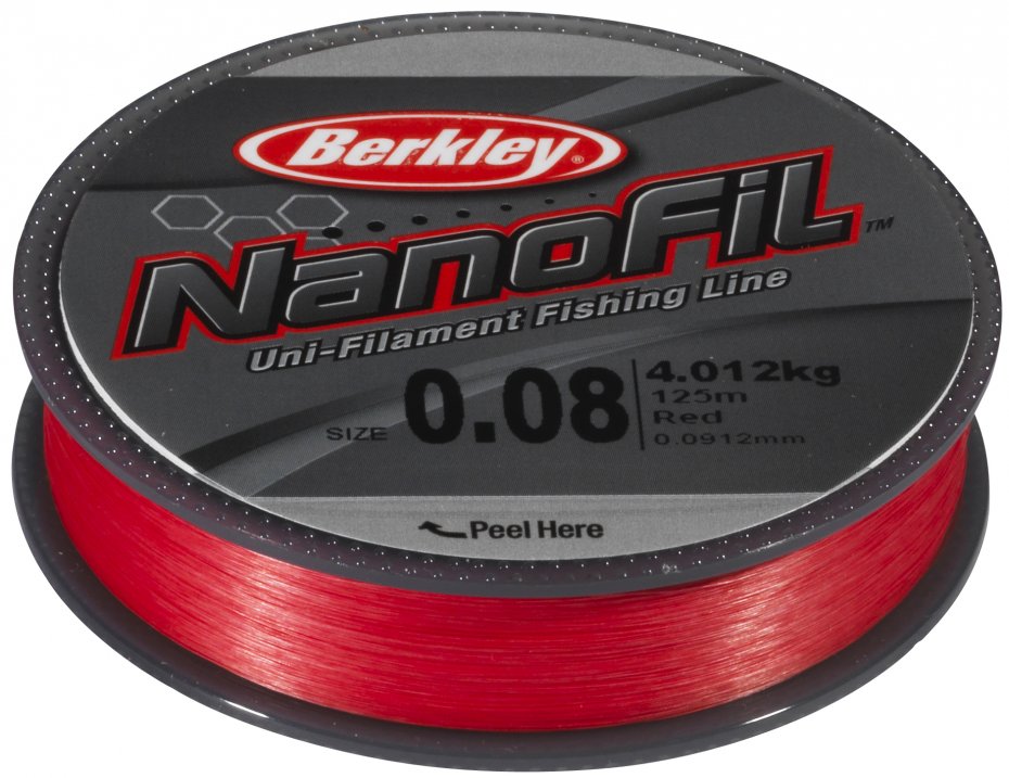 Berkley Nanofil 0.10 125m Red