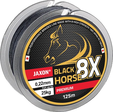 Jaxon Black Horse 8X  0.10mm 125m