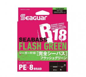 R18 Kanzen Seabass Flash Green  0,165 mm