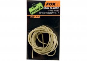 Fox Edges Hook Silicone Size 10-7 trans khaki