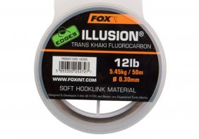 Fox Edges Illusion Soft Hooklink 50m 0.35mm 16lb