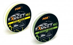 Fox Exocet MK2 Spod Braid 0.18mm 20lb 300m yellow