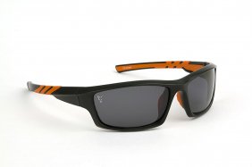 Fox Fox Sunglasses Black Orange wraps grey lense
