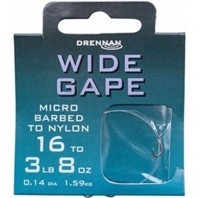 Gotowe Przypony Wide Gape 16 / 0,14mm