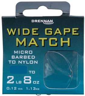 Gotowe Przypony Wide Gape Match 20 /0,12mm