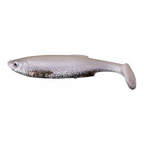 3D Bleak Paddle Tail 10.5cm White Silver 5szt