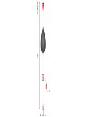 ZESTAW - SUMOWY - SET III - BIG BAIT READY RIG 20g/200cm/100kg - kotwica: 3/0 hak nr 6/0 - op.1szt