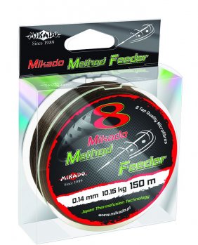 Mikado Octa Method Feeder 0.12 150m Brown