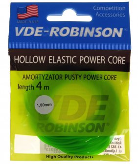 Amortyzator latexowy VDE-Robinson 800%, pusty, 1,80mm, 4m zielony
