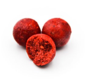 ECO BOILIES/ Eco Boilies 18mm STRAWBERRY Torba 1 kg 18 mm