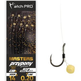 Przypony Mf Masters Rubber M19 Nr12/0,23 8szt