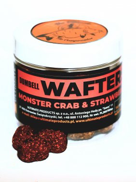 Top Range Dumbell Wafters Monster Crab Strawberry 14/18 Mm