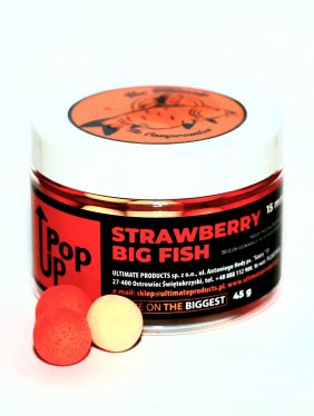Top Range Pop-Up Strawberry Big Fish 15 Mm