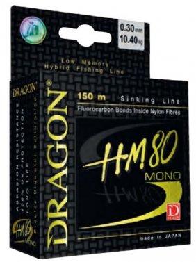 Dragon Hm80 Pro 150m 0.301mm Jasnozielona
