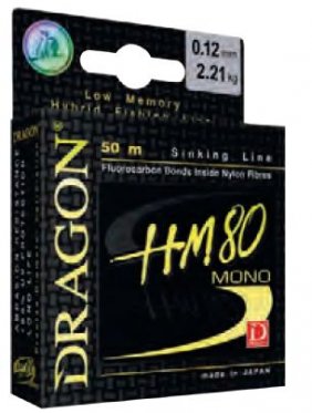 Dragon Hm80 Pro 50m 0.102mm Jasnozielona