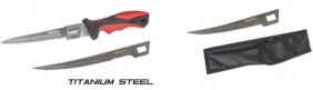 Mistrall Nóż F.Titanium Steel 8'/6'/5' 14Cm