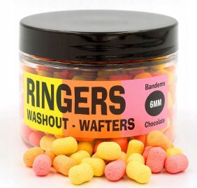 Chocolate Washout Wafters 6mm