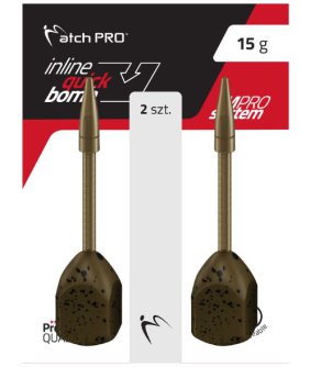 Ciężarki MPRO System INLINE QUICK BOMB 15g / 2szt