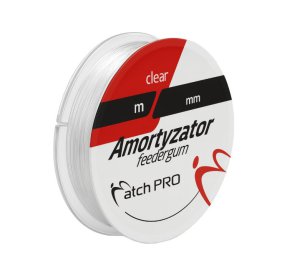 Amortyzator FEEDERGUM CLEAR 1,2mm 10m MatchPRO