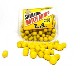 Dynamite Baits Swim stim mini's yellow 7&9mm