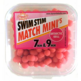 Dynamite Baits Swim stim mini's pink 7&9mm