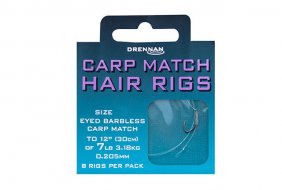 Carp Feeder Hair Rigs Przypon Nr8 0.22mm  8 szt.