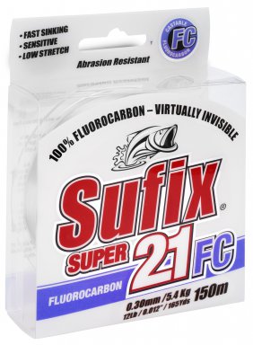 Sufix Super 21 Fluoro Clear 25 50m