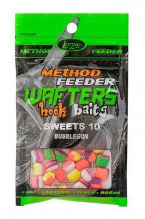 Hook Baits Wafters Sweets 10 Bubblegum 15g