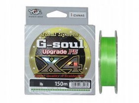 Plecionka YGK G-Soul X4 0.4 8lb 150m lime green