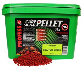 Profess pellet twister – Czerwony robak & Ochotka - 12 mm - 3 kg