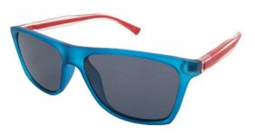 Okulary Mistrall blue-red grey