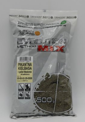 Evolution Method Mix 500g Pikantna Kiełbasa + pellet